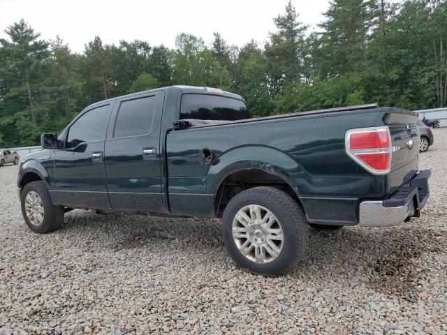 FORD F150 SUPER 2012 green  flexible fuel 1FTFW1EF6CFB89105 photo #3
