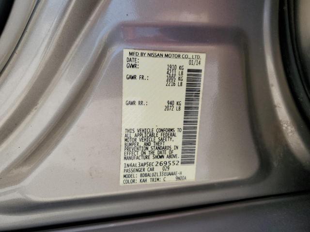 2014 NISSAN ALTIMA 2.5 - 1N4AL3AP5EC269552