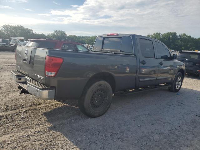 NISSAN TITAN XE 2008 gray crew pic flexible fuel 1N6BA07FX8N334757 photo #4