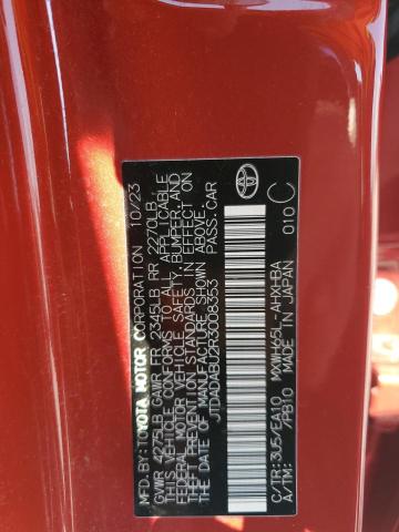 2024 TOYOTA PRIUS LE JTDADABU2R3008353