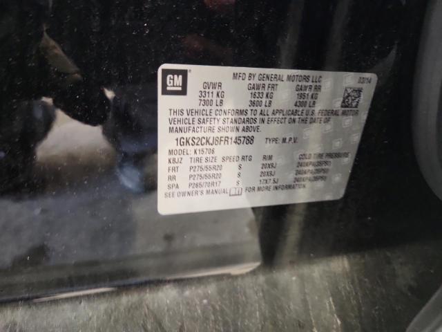 2015 GMC YUKON DENA 1GKS2CKJ8FR145788