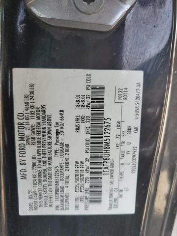 2021 FORD MUSTANG 1FATP8UH8M5122675