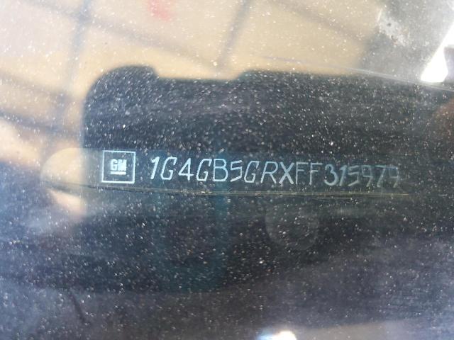 2015 BUICK LACROSSE 1G4GB5GRXFF315979