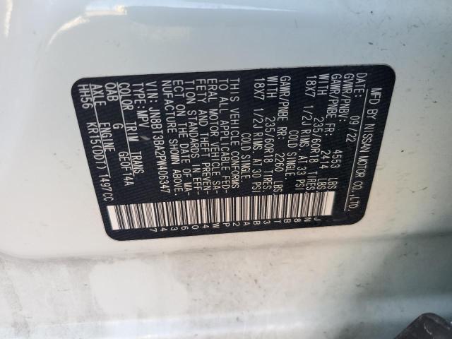 2023 NISSAN ROGUE SV JN8BT3BA2PW406347