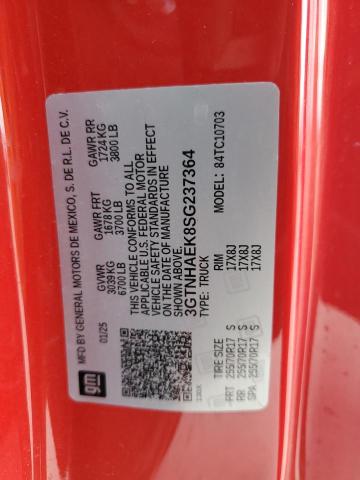 2025 GMC SIERRA C15 3GTNHAEK8SG237364