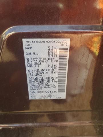 2015 INFINITI QX60 5N1AL0MM3FC554130