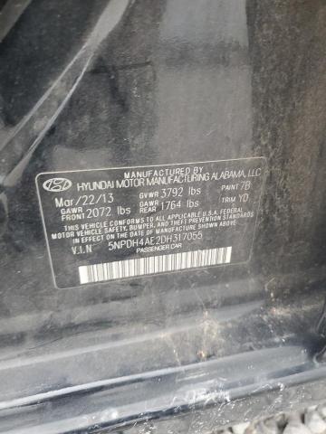 2013 HYUNDAI ELANTRA GL - 5NPDH4AE2DH317055