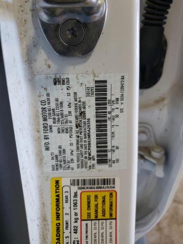 2021 FORD BRONCO SPO 3FMCR9B63MRA29356