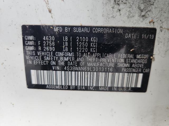 2020 SUBARU LEGACY LIM - 4S3BWAN69L3013116