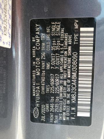 2021 HYUNDAI TUCSON LIM KM8J3CA48MU308090