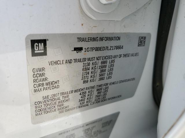 2020 GMC SIERRA C15 - 1GTP8BED7LZ178664