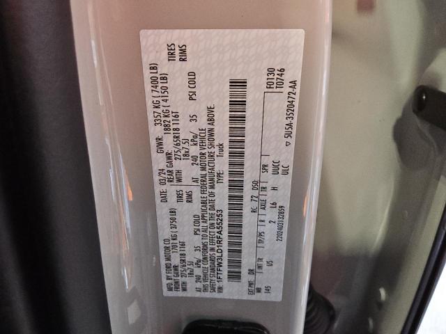 2024 FORD F150 XLT - 1FTFW3LD1RFA55253