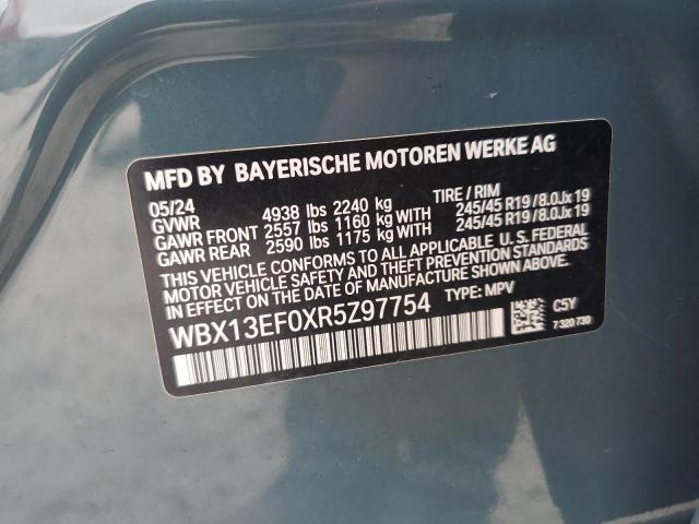 2024 BMW X1 M35I WBX13EF0XR5Z97754