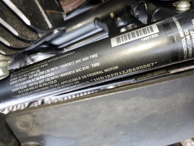 2018 HARLEY-DAVIDSON FLHTK ULTR 1HD1KED17JB685567