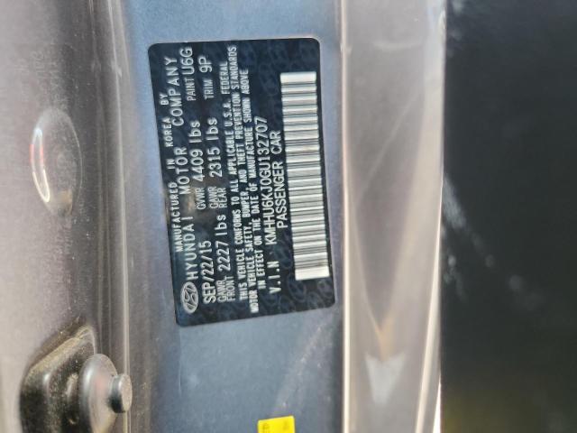 2016 HYUNDAI GENESIS CO KMHHU6KJ0GU132707