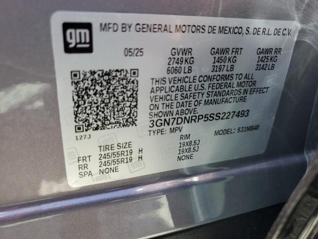 2025 CHEVROLET EQUINOX LT 3GN7DNRP5SS227493
