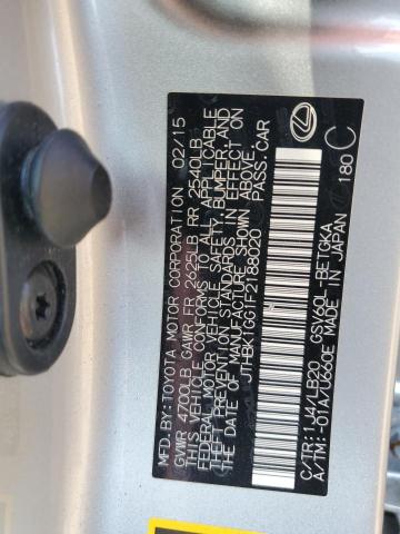 2015 LEXUS ES 350 JTHBK1GG1F2188020