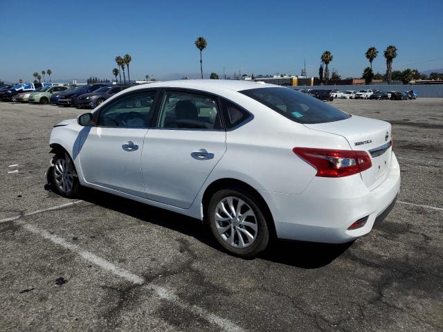 NISSAN SENTRA S 2019 white  gas 3N1AB7AP6KY292901 photo #3