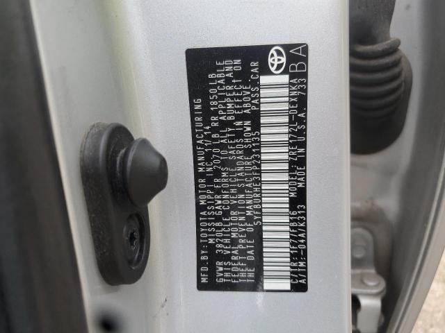2015 TOYOTA COROLLA L - 5YFBURHE3FP231135
