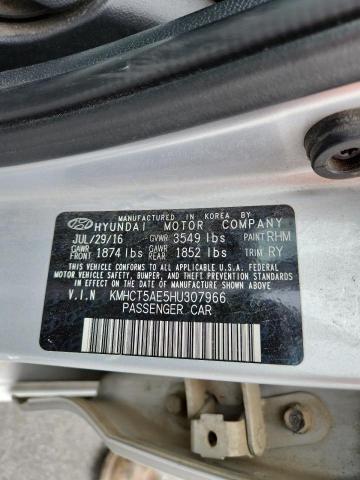 2017 HYUNDAI ACCENT SE KMHCT5AE5HU307966