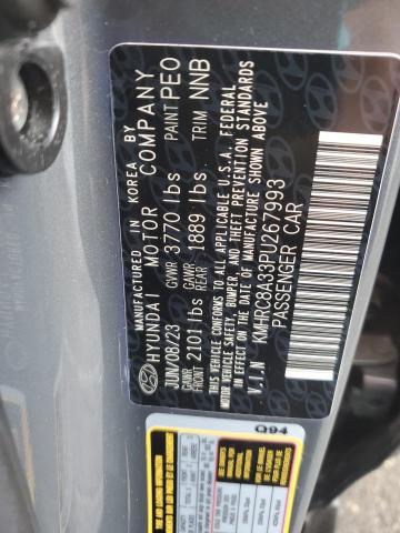 2023 HYUNDAI VENUE SEL - KMHRC8A33PU267993