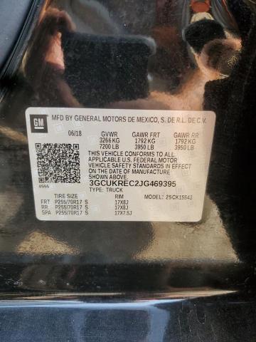 2018 CHEVROLET SILVERADO - 3GCUKREC2JG469395