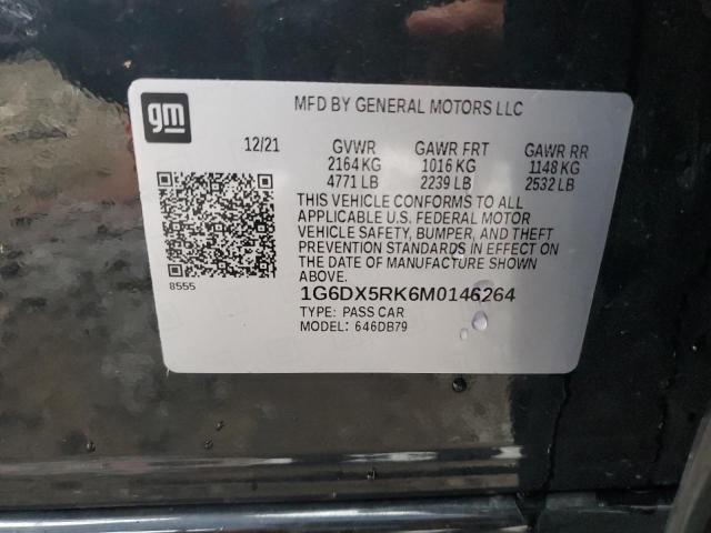 2021 CADILLAC CT5 LUXURY 1G6DX5RK6M0146264