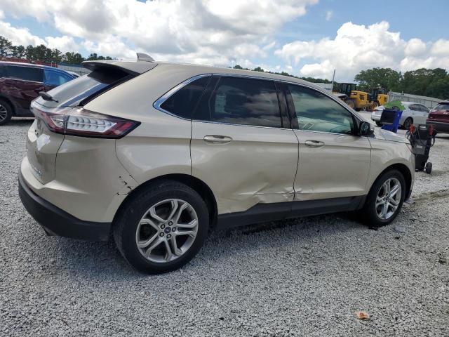FORD EDGE TITAN 2017 tan 4dr spor gas 2FMPK4K91HBC17204 photo #4