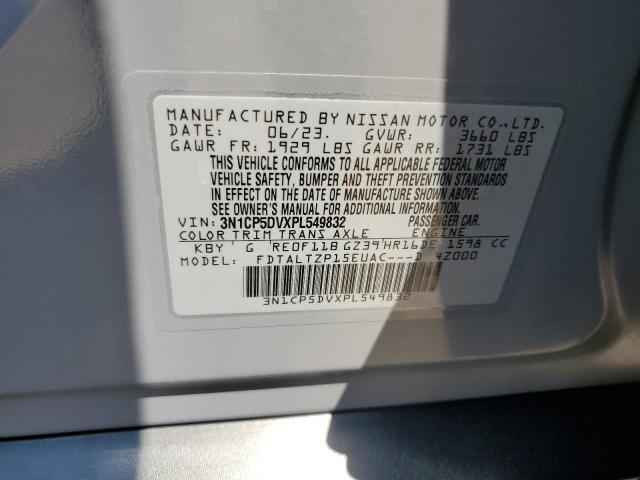 2023 NISSAN KICKS SR 3N1CP5DVXPL549832