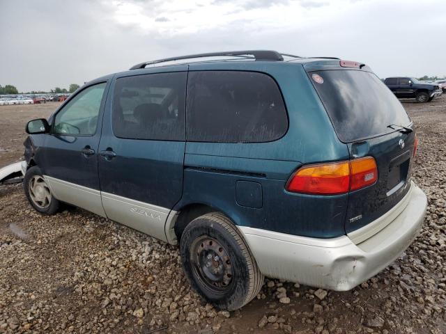 TOYOTA SIENNA LE 1998 green  gas 4T3ZF13C3WU048825 photo #3