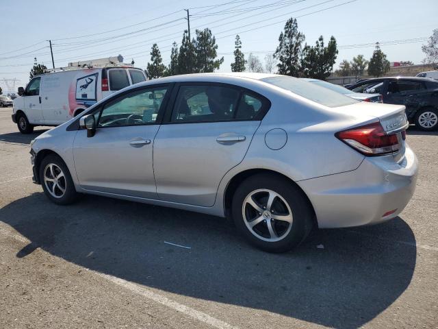 HONDA CIVIC SE 2015 silver sedan 4d gas 19XFB2F73FE215991 photo #3