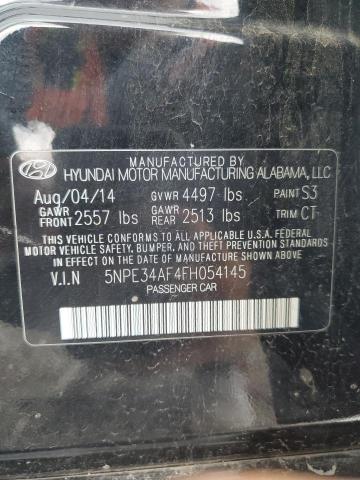 2015 HYUNDAI SONATA SPORT 5NPE34AF4FH054145