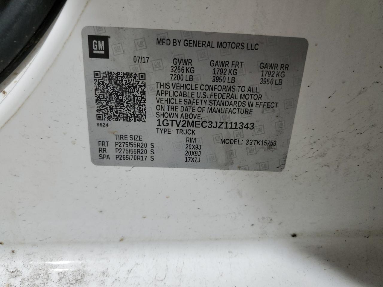 GMC SIERRA K1500 SLE