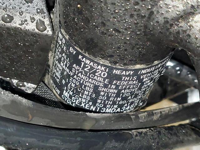 2021 KAWASAKI EX650 N ML5EXEN13MDA34851