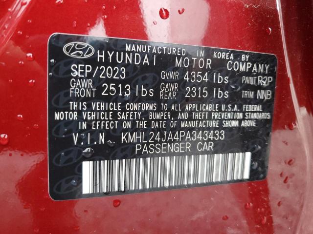 2023 HYUNDAI SONATA SE - KMHL24JA4PA343433
