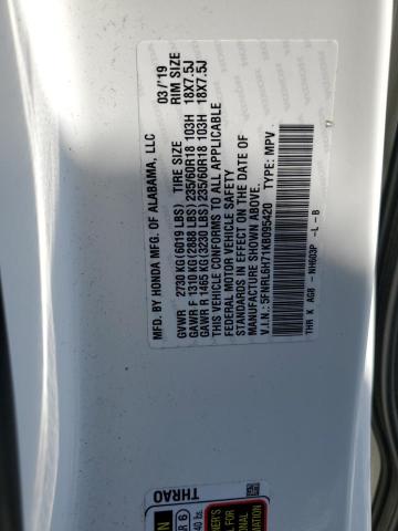 2019 HONDA ODYSSEY EX 5FNRL6H71KB095420