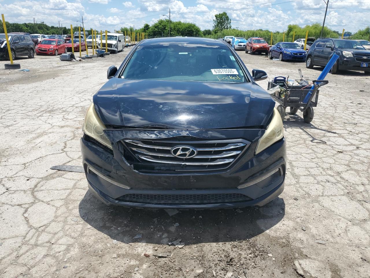 Lot #3253814568 2017 HYUNDAI SONATA SPORT