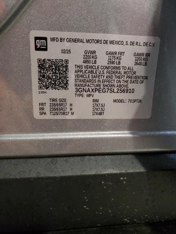 2025 CHEVROLET EQUINOX LT - 3GNAXPEG7SL256910