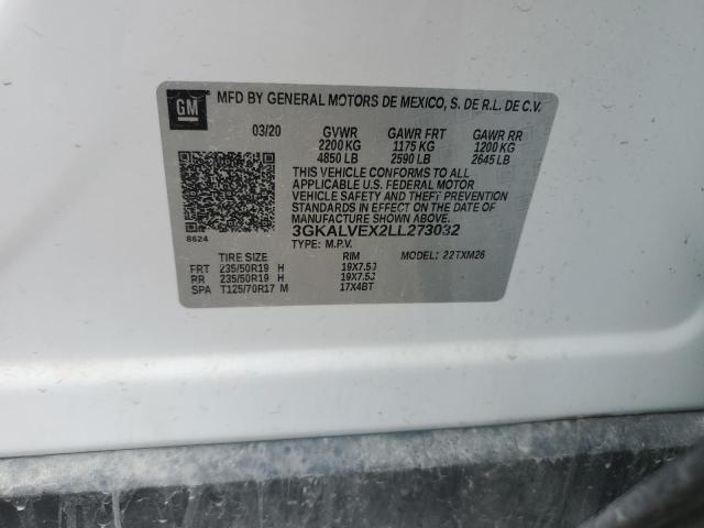 2020 GMC TERRAIN SL 3GKALVEX2LL273032