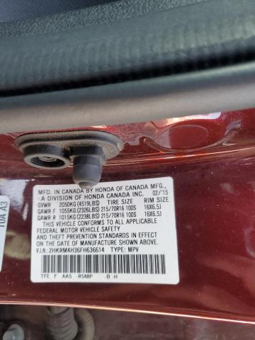 2015 HONDA CR-V LX - 2HKRM4H36FH636614