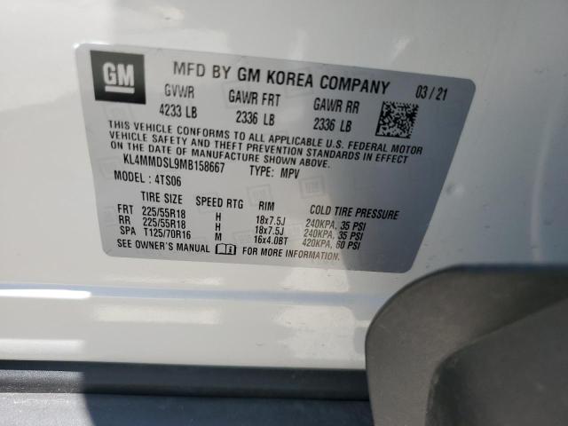 2021 BUICK ENCORE GX KL4MMDSL9MB158667
