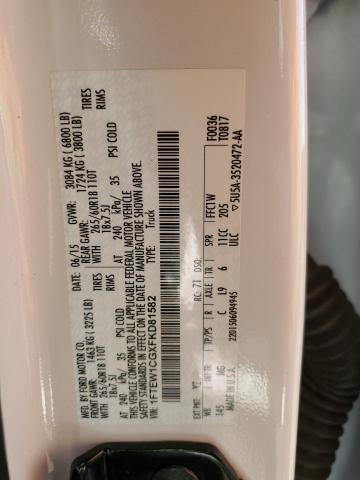 2015 FORD F150 SUPER - 1FTEW1CGXFKD81582