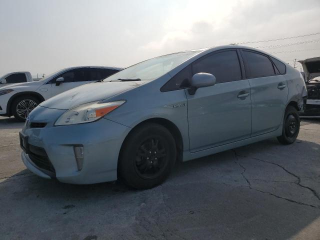 TOYOTA PRIUS 2013 turquoise hatchbac hybrid engine JTDKN3DU3D5622531 photo #1