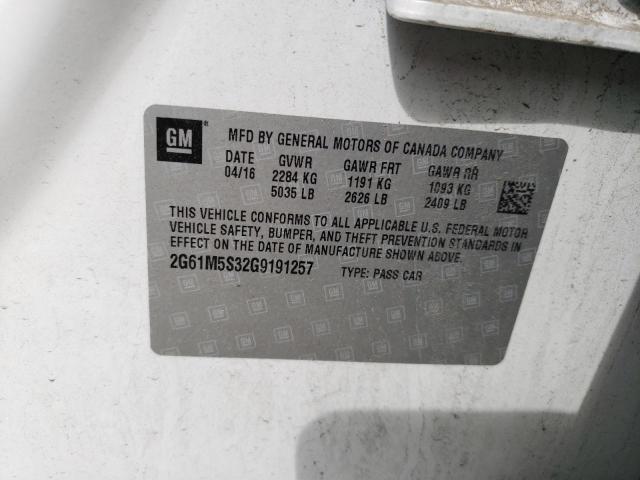 2016 CADILLAC XTS LUXURY 2G61M5S32G9191257