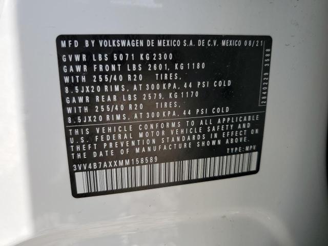 2021 VOLKSWAGEN TIGUAN SEL 3VV4B7AXXMM158589