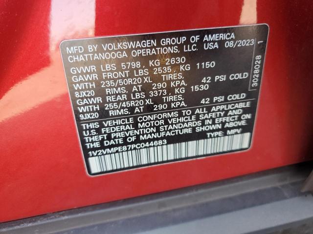 2023 VOLKSWAGEN ID.4 PRO S 1V2VMPE87PC044683