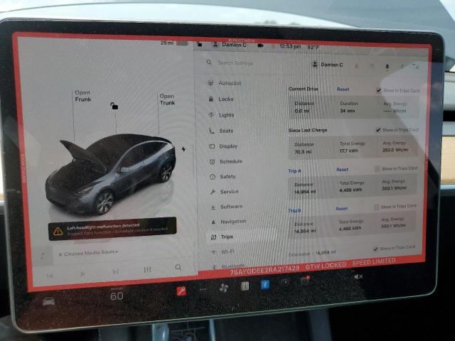 2024 TESLA MODEL Y 7SAYGDEE2RA217428