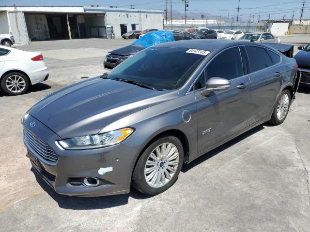 FORD FUSION SE 2014 gray  hybrid engine 3FA6P0PUXER177294 photo #1