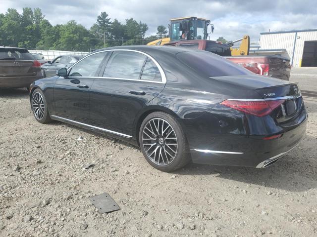 MERCEDES-BENZ S 580 4MAT 2021 black  gas W1K6G7GB9MA023904 photo #3