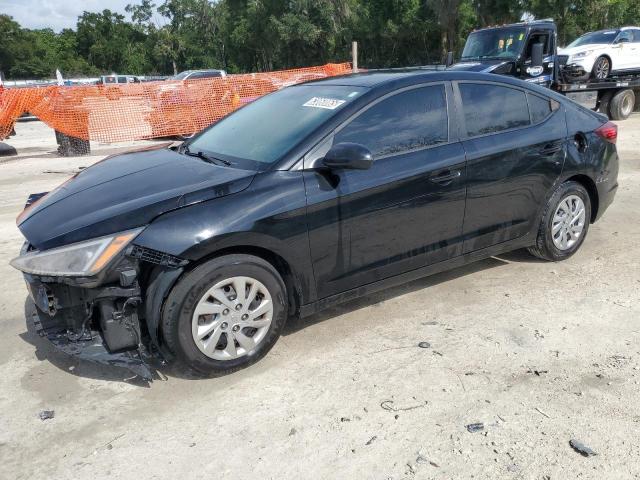 HYUNDAI ELANTRA SE 2019 black  gas KMHD74LFXKU841402 photo #1